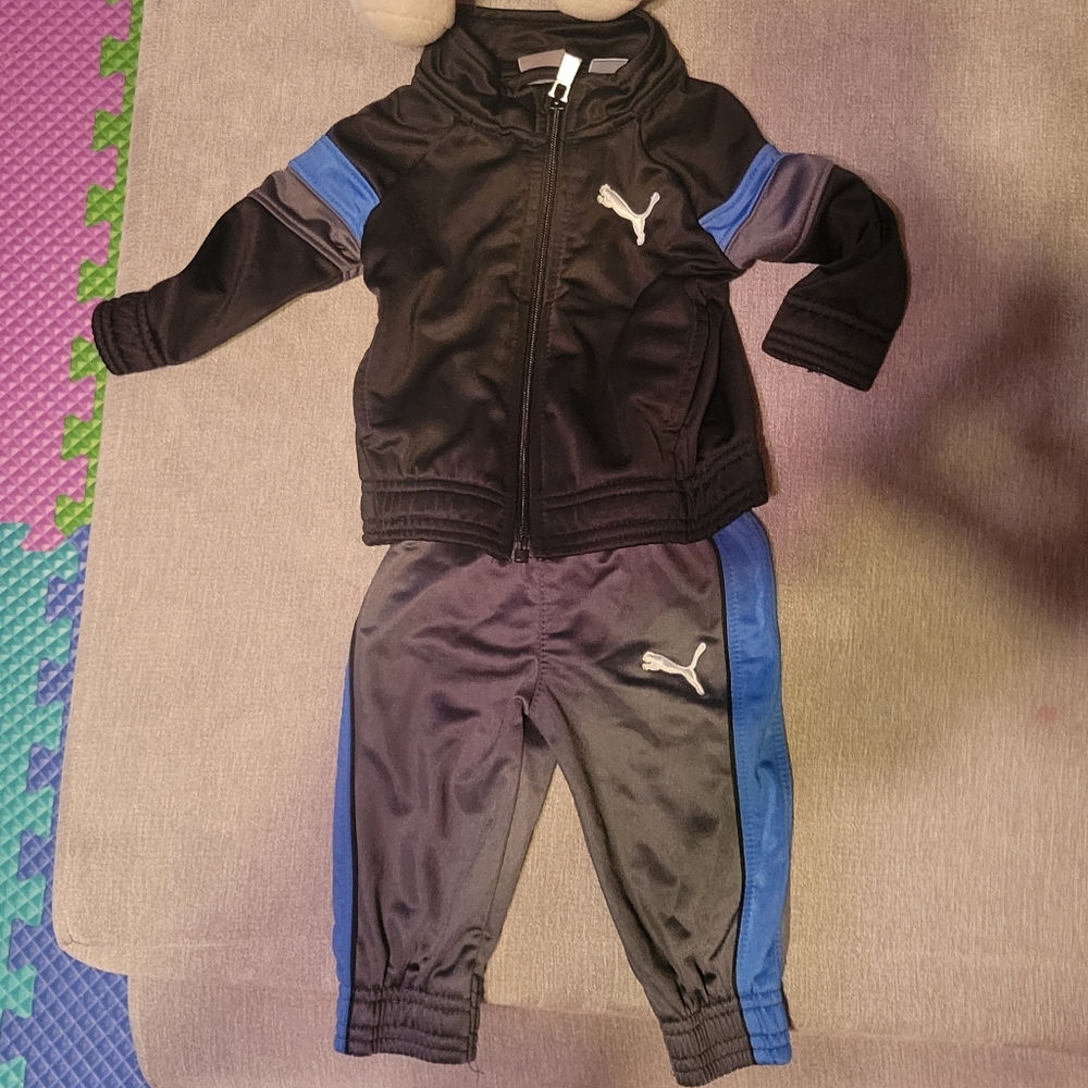 Puma matching set. 3-6 months.